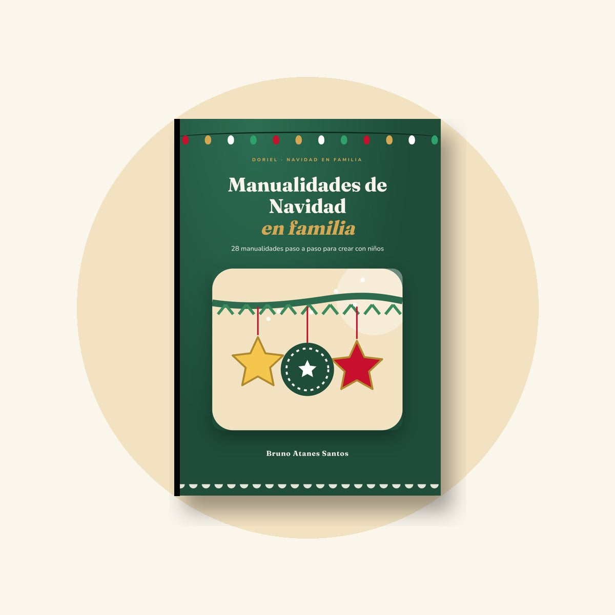 Portada del libro Manualidades de Navidad en familia
